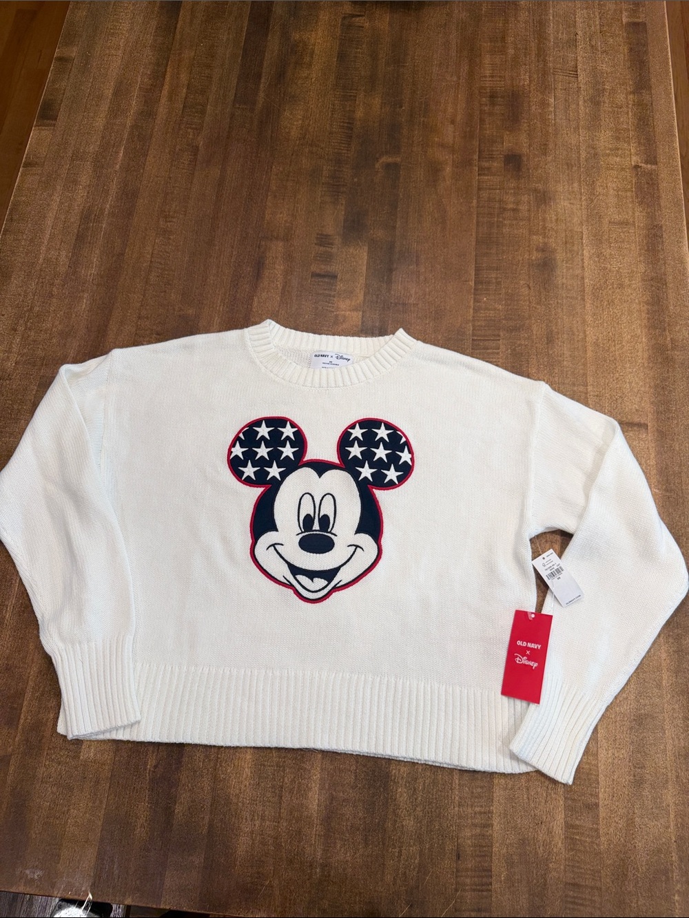 NEW Mickey Mouse Americana Sweater